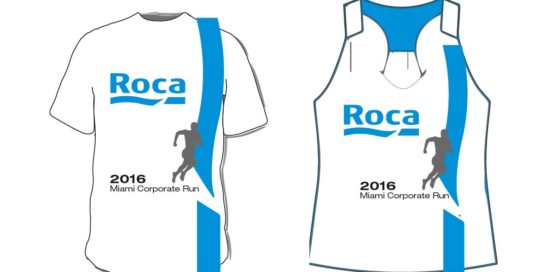 Corporate Run 2016 T-shirts Roca T-shirt